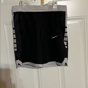 Nike Black and white Sports Shorts